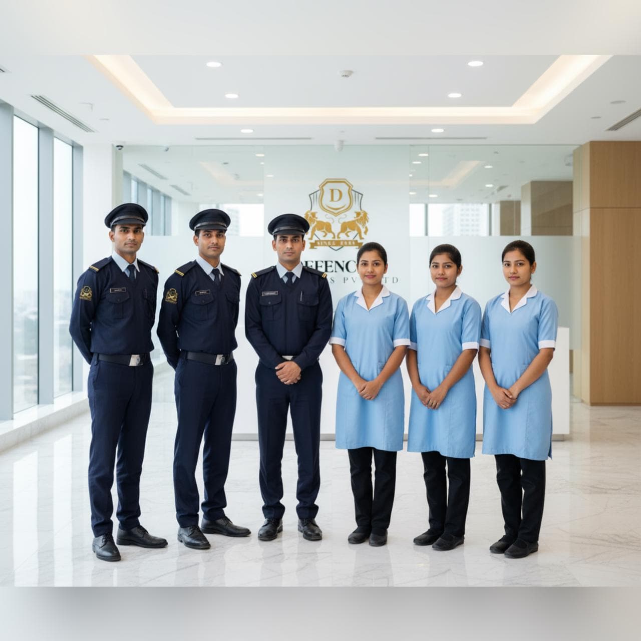 High-Tech Command Center